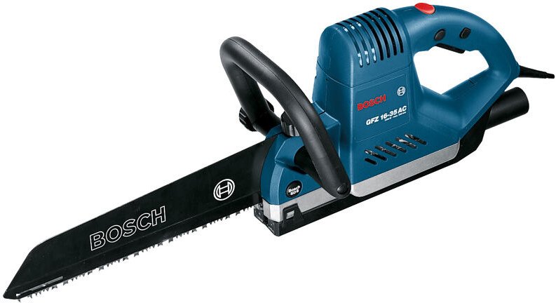 Bosch Elektrofuchsschwanz gfz 16-35 ac inkl. Sägeblätter im Karton