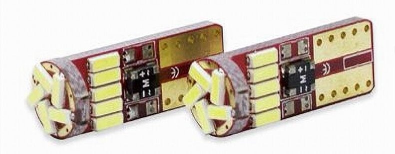 Maxtech - Trade Shop - position canbus lampen L-P062 12V 15LED 3 watt ultra hell 6000K -