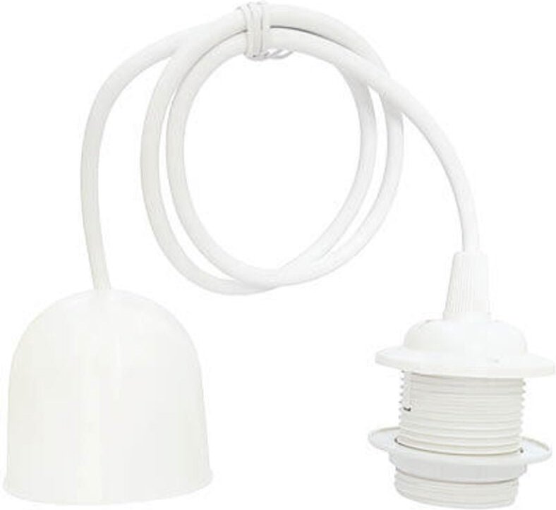 GSC - Cuval Pendelleuchte E27 1M Weiß