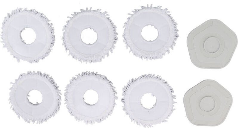 Paños de fregona Eosnow para aspiradora Dreame Bot W10 W10 Pro, almohadillas de limpieza, almohadillas de repuesto con s...