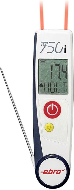 Thumbnail - Ebro - tlc 750i-V2 Infrarothermometer und Einstichthermometer (haccp) -50 - +250 °c Fühler-Typ t hacc