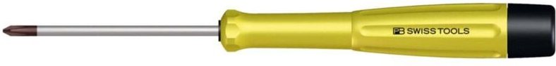 Pb Swiss Tools - Elektronik-Schraubendreher, für Phillips, esd, Kreuzschlitzgröße 1