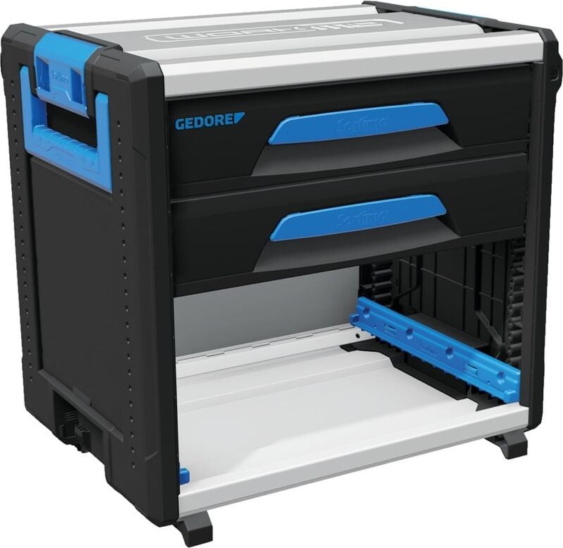 WorkMo B2, 2 Schubladen H6, Fach für l-boxx 136 - Gedore