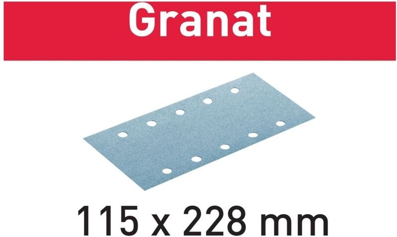 Schleifstreifen stf 115X228 P240 GR/100 Granat - Festool
