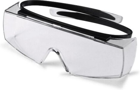 Uvex - berbrille super otg sapphire as klar schwarz/hellgrau 9169.080
