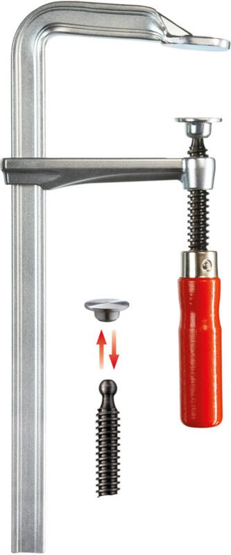 Ganzstahl Schraubzwinge 250/120 mm GZ25 - Bessey