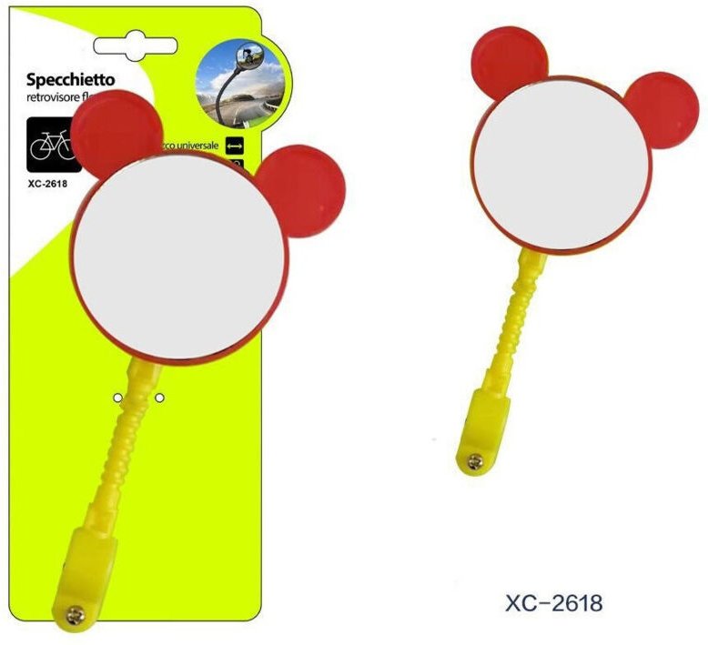 Trade Shop Traesio - Trade Shop - specchietto retrovisore flessible mit universal orecchievierung von bicicicicicicct XC...