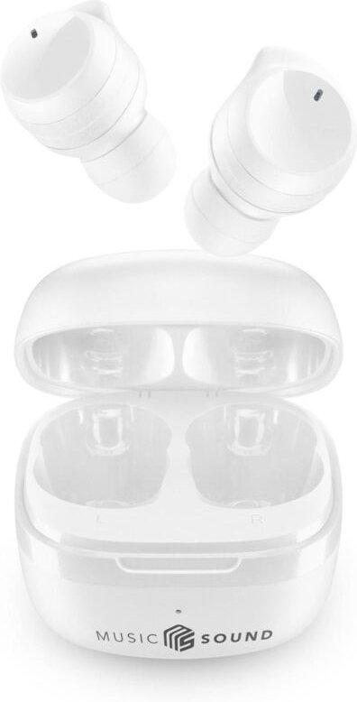 Music Sound Flow Kopfhörer Kabellos im Ohr Anrufe/Musik Bluetooth Weiß