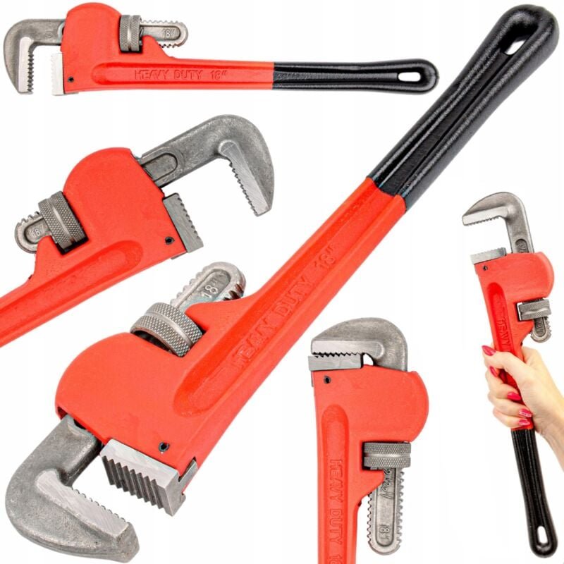 STILLSON 18 450 mm Hydraulische Rohrzange Verstellbare Zange FROG