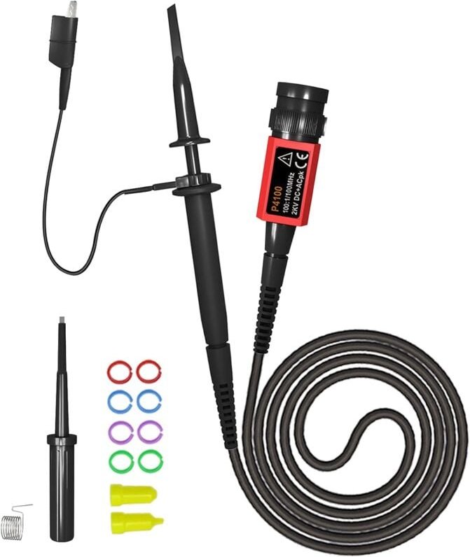 P4100 Hochspannungsoszilloskoptastkopf mit Zubehörsatz 100 MHz 2000 V 100:1