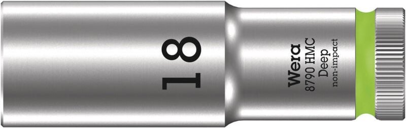 05004558001 Steckschlüsseleinsatz 18 mm 1 Stück 1/2' - Wera