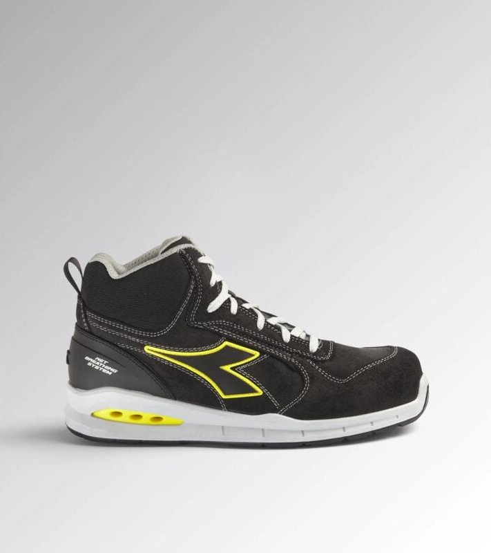 Utility Diadora Schuhhandschuh Run Net Airbox Mid S3 Src Schwarz 40