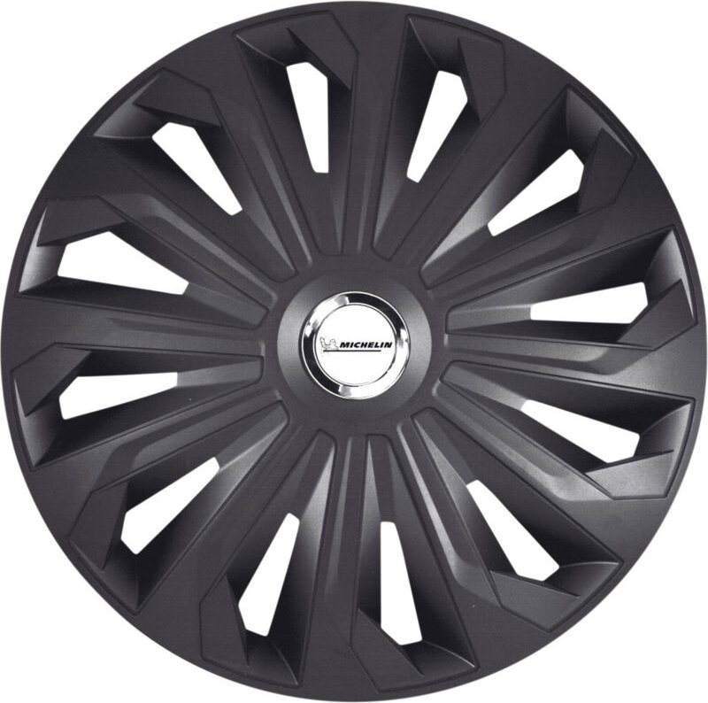 Michelin Radzierblenden Fabienne 38 cm (15 Zoll) schwarz 4 Stück Reifen & Felgen