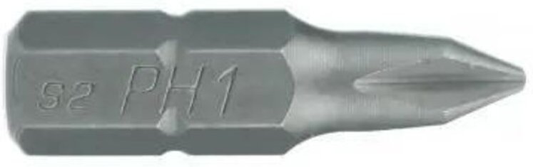 Hanger 133013 Kreuzschlitzbit Stahl S2 Silber 3 Stk.