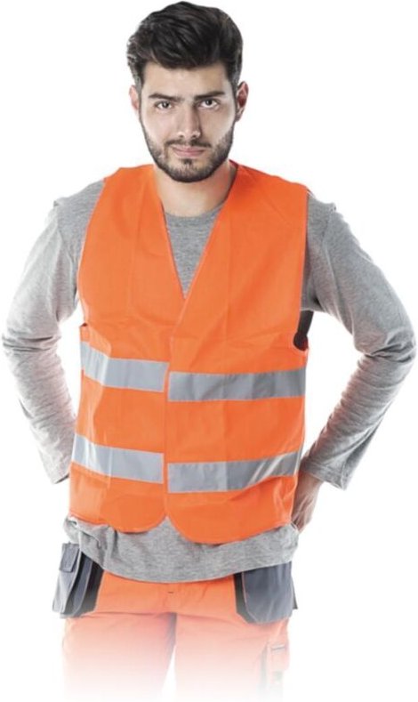 Warnweste orange 120 g/m² XXXXL