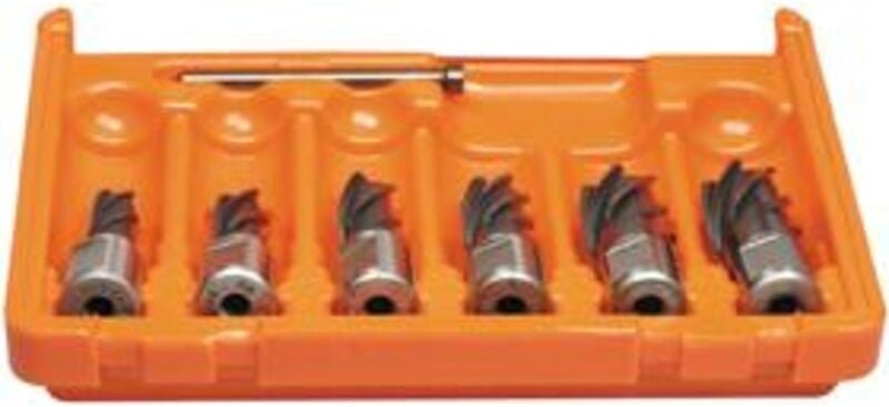 Kernbohrer-Satz HSS RQX-beschichtet ALFRA 50 mm