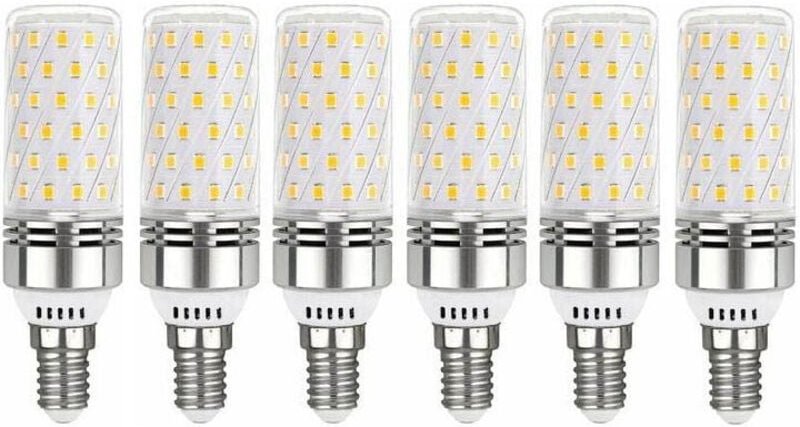 Ugreat - E14-LED-Leuchtmittel, warmweiß 3000 k, E14-LED-Leuchtmittel, 12 w, entspricht einer 100-W-Glühlampe, 360°-Licht...