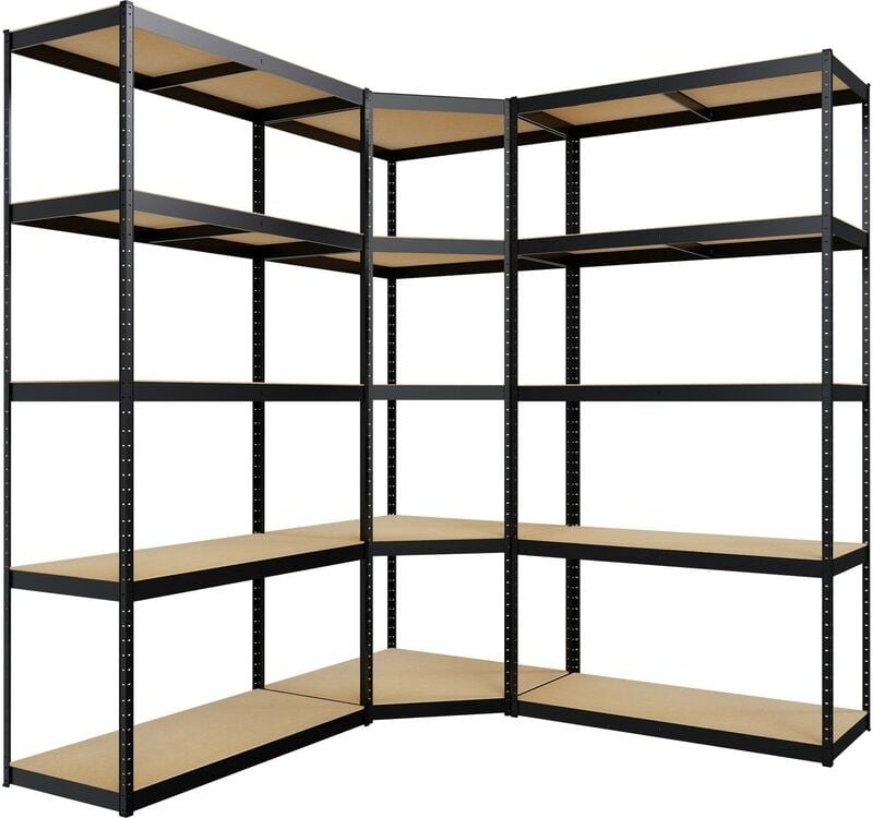 3er Regalsystem schwarz