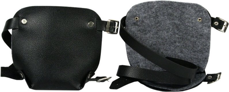 Leder-Knieschützer 2 Stk - Nak Skorz