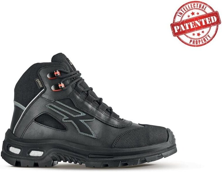 U-Power Fixed S3 CI HI WR RS SRC Hohe Arbeitsschuhe - - Schwarze