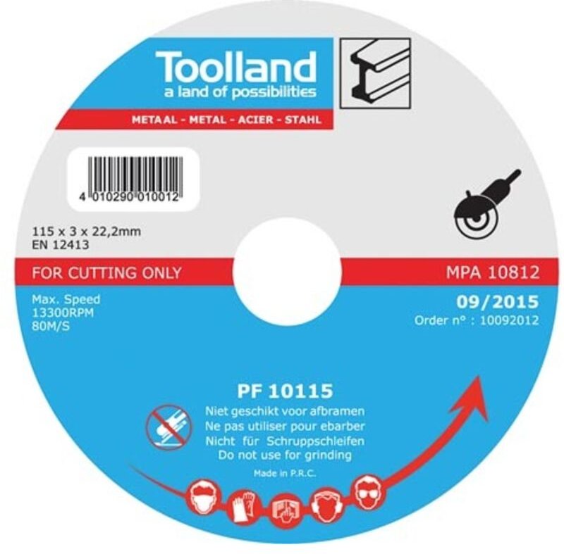 Trennscheibe -115 mm - metall