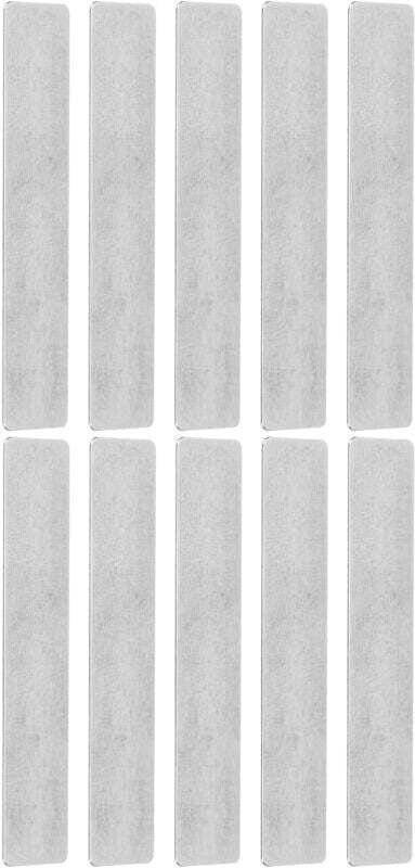 Piastra valvola rettangolare per compressore d'aria, 10 pezzi, piastra valvola in ghisa, dimensioni standard per compres...