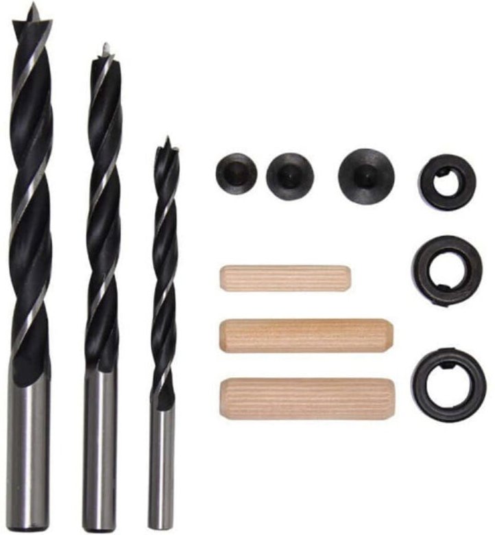 Holzdübel-Bohrer-Satz 6 - 10 mm 43-tlg.