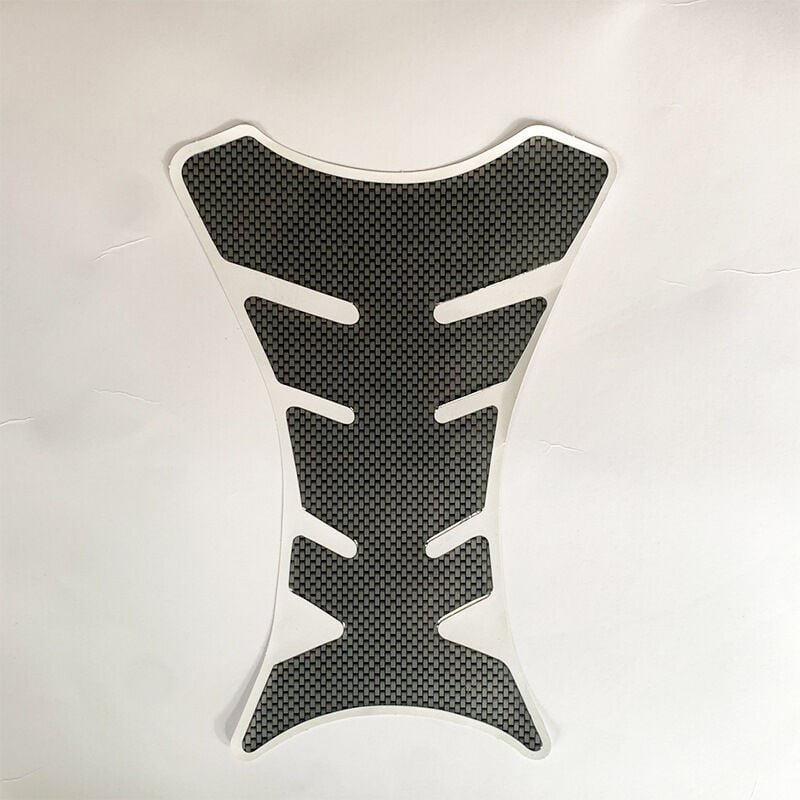 Shining House - Kraftstofftank-Pad, T10 Universal-Carbonfaser-Motorrad-Heizöl-Benzin-Pad-Schutzaufkleber, Tank-Traktions...