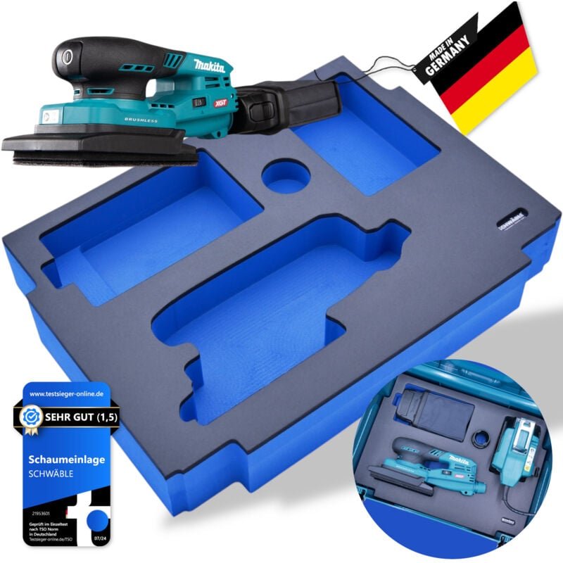 Schwäble - Schaumeinlage Schaumstoffeinlage f. Makita Akku-Schwingschleifer BO005