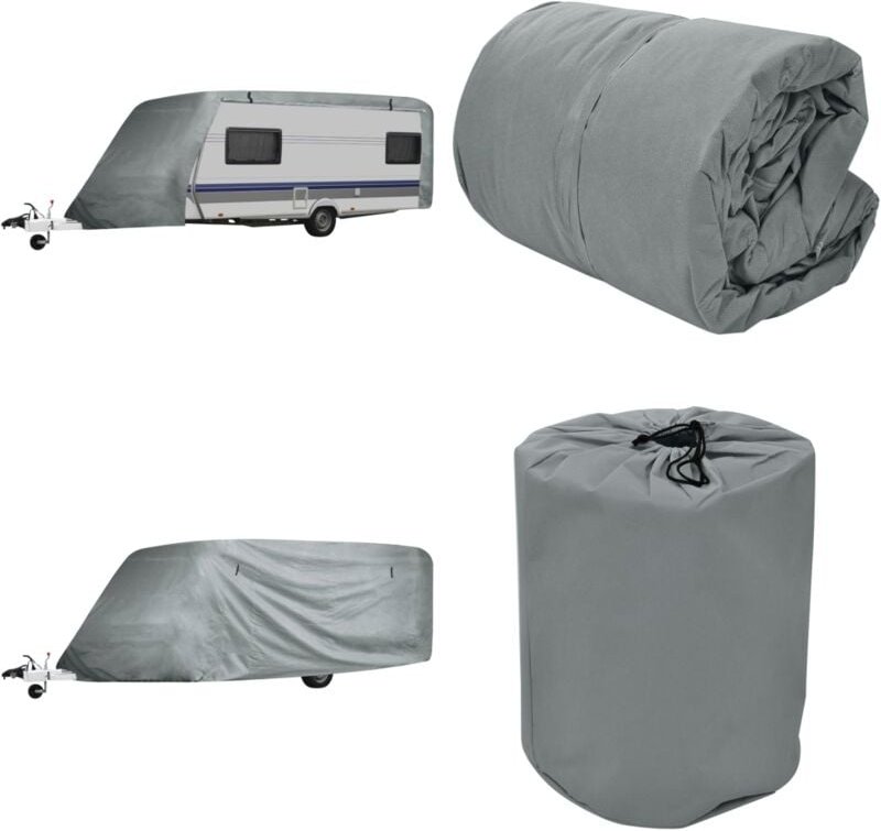 Wohnwagen-Abdeckung Grau Gr. l - Caravan Abdeckung - Caravan Abdeckungen - Home & Living - Grau