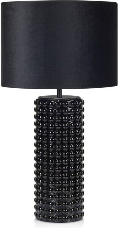 Proud - 1 Leichte Innentischlampe Schwarz mit zylindrischem Schirm, E27 - Markslojd