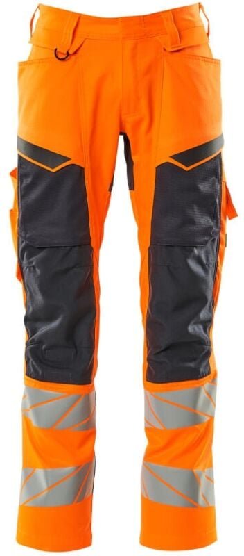 Thumbnail - Mascot - Accel. Safe Bundhose Stretch Gr. 82C51 hi-vis or/schwarzbl 19579-236