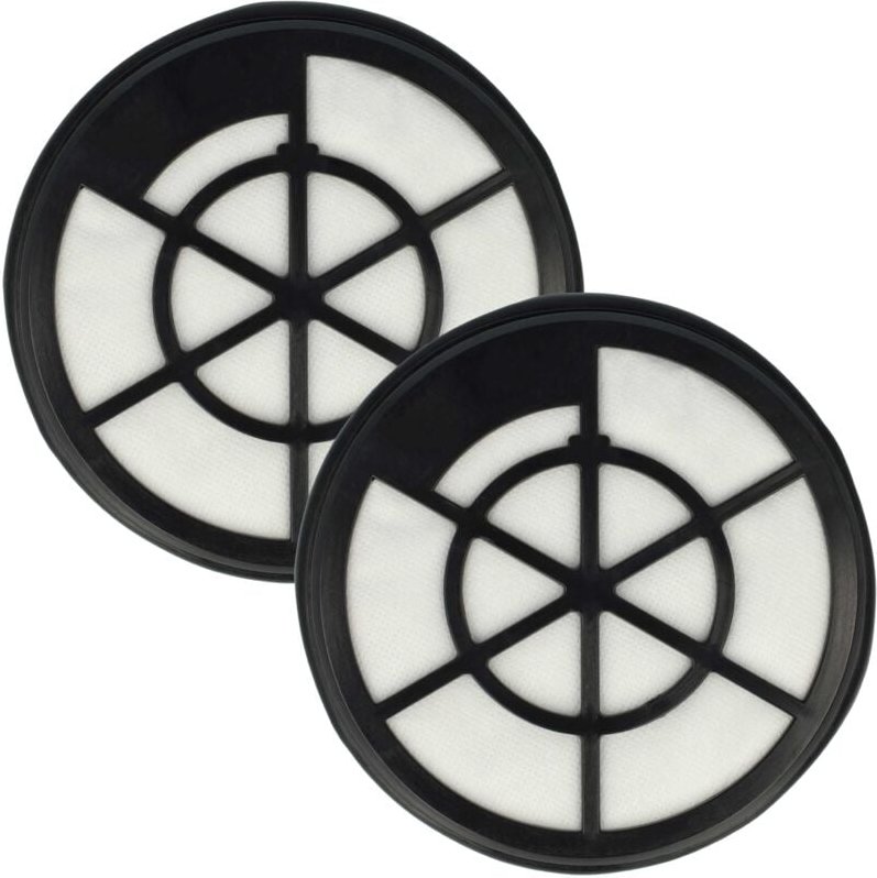 Thumbnail - Filterset 2x Staubsaugerfilter Ersatz für Bosch 12025213 für Staubsauger - Abluftfilter, Schwarz, Weiß - Vhbw