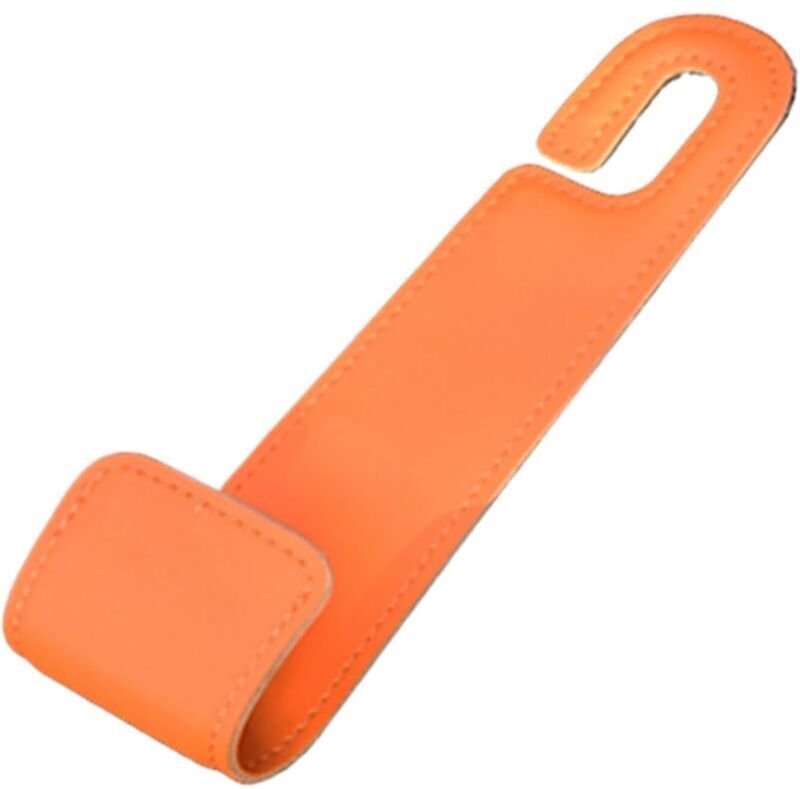 Stück tragbarer Auto-Taschenhalter, universelles Auto-Handtaschenzubehör, Haken für die Autositzlehne, Orange, 164,8 cm