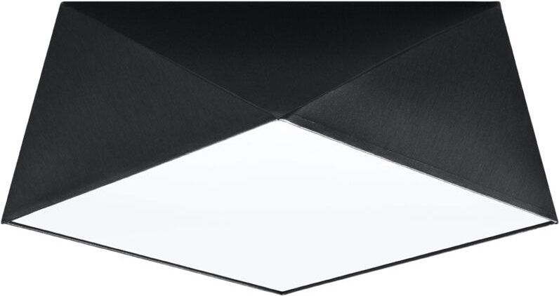 Sollux - hexa 35 schwarze Deckenleuchte