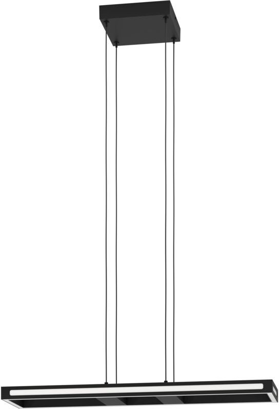 Connect led Pendelleuchte Salvilanas-Z schwarz 77 x 20 x 110 cm Deckenlampen & Kronleuchter - Eglo