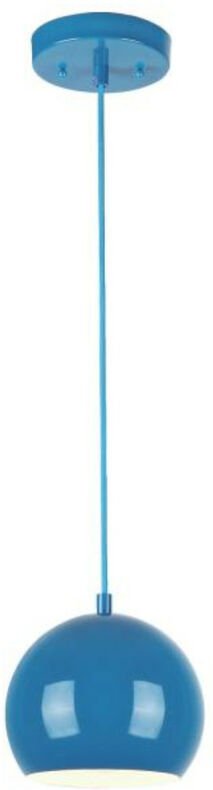 Westinghouse - Pendelleuchte Hochglanz Blau mit 1 Lampe