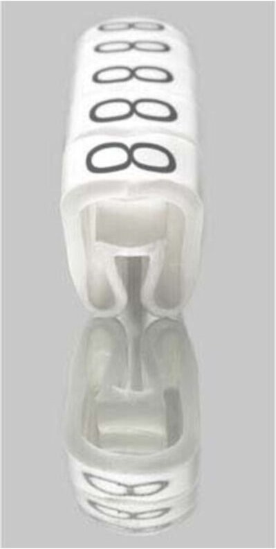 Weidmüller Leitermarkierer CLI C1-3GE/SW A CD 500 Stk