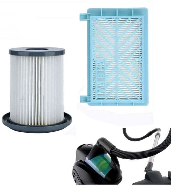 Staubsaugerfilter, Ersatz-Staubsaugerfilterpatronen-Filterset für Philips FC8720/FC8724/FC8732/8734