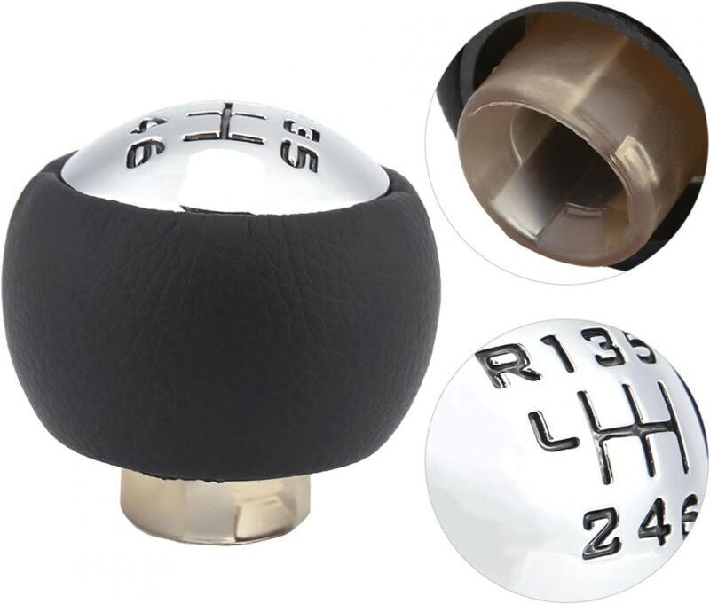 6-Gang-Schaltknauf für Peugeot 307, 308, 3008, 407, 5008, 807, Partner, Tepee und Citroën C3, C4, Picasso und C8