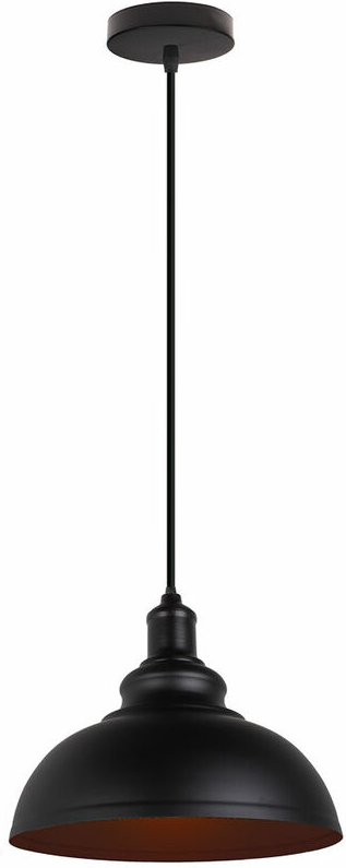 Pendelleuchte Vintage Kuppel Hängelampe Industrielle Hängelampe mit Ø29cm Lampenschirm Edison für Loft Bar Wohnzimmer Es...