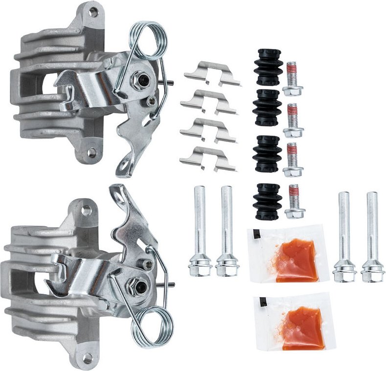 2BREMSSÄTTEL hinten links rechts für audi A4 B5 +A6 C5 / vw passat 3B 3BG sattelbremssattel hinten links + rechts for au...