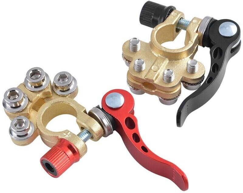 stücke Schnellverschluss Batterieklemmen Trennen Positive Negative Autobatteriekabel Klemmen