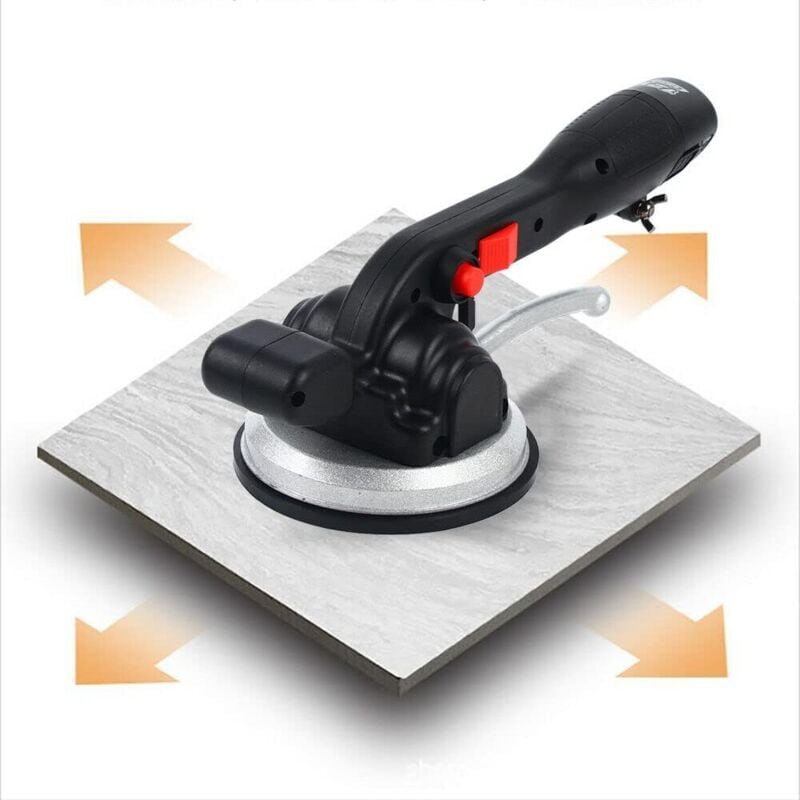 Thumbnail - Fliesenvibrator Handheld Fliesenleger Akku 12V Fliesenrüttler Fliesenleger Maschine mit 1 Batterie und Ladegerät
