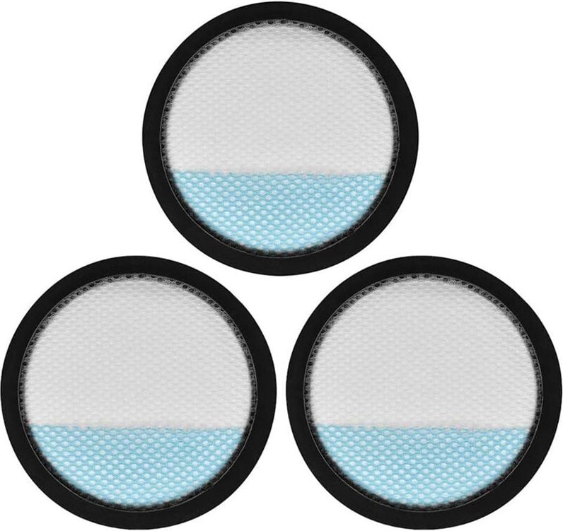 3er-Pack waschbarer Filter als Ersatz für 18 v 1+ Akku-Staubsauger PCL720 PBLSV716 A32SV720N