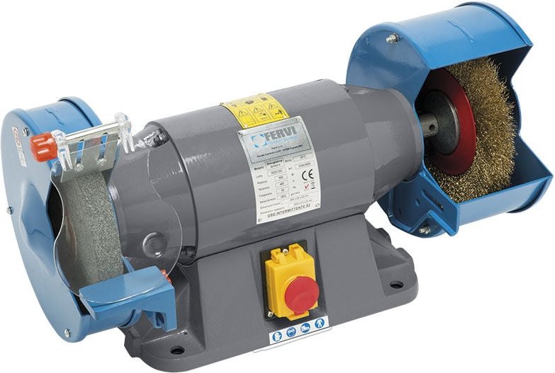 Doppelschleifmaschine maulschlüssel winkelschleifer 900W 230V Fervi 0554