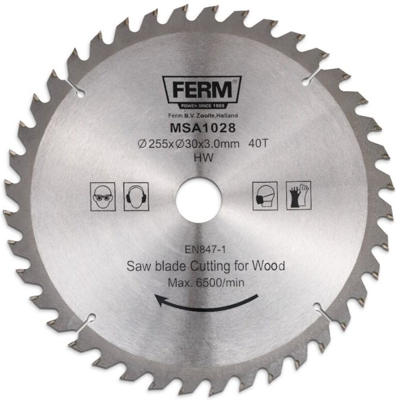 Sägeblatt 255x30/16 40Z tct für MSM1038