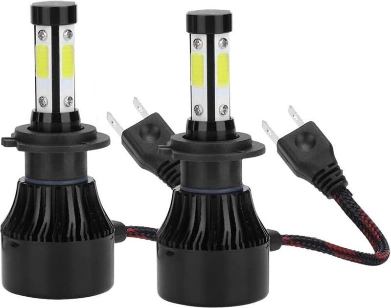 Ampoule Auto X7-COB 6500K H7 LED Phare Aluminium ABS2er-Pack
