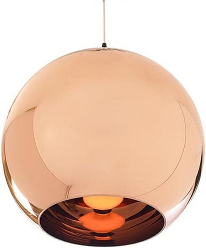 Moderne, einfache LED-Pendelleuchte, kreative Glasstangenlampe, verstellbarer Spiegel, nordischer Kugelschirm, Deckenleu...