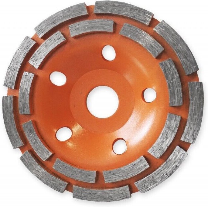 DEDRA 125 mm Diamanttrennscheibe für Beton und Stein – schnelles Schneiden